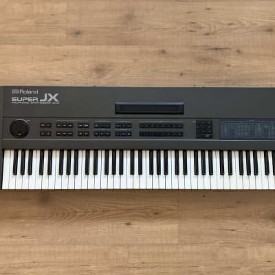 Roland Super JX-10 76-Key Polyphonic Synthesizer 1986 - 1990 - Black (Serviced / Warranty)