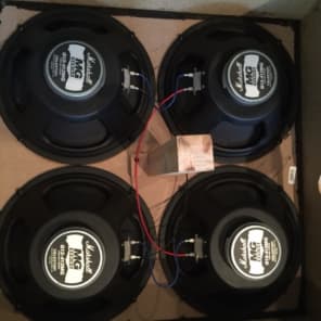 4x Celestion G12-412MG from Marshall MG Series Cabinet 8 Ohms (no individual sale, sold as set of 4) image 1