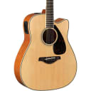 Yamaha FGX820C Dreadnought Acoustic-Electric Guitar Regular Natural