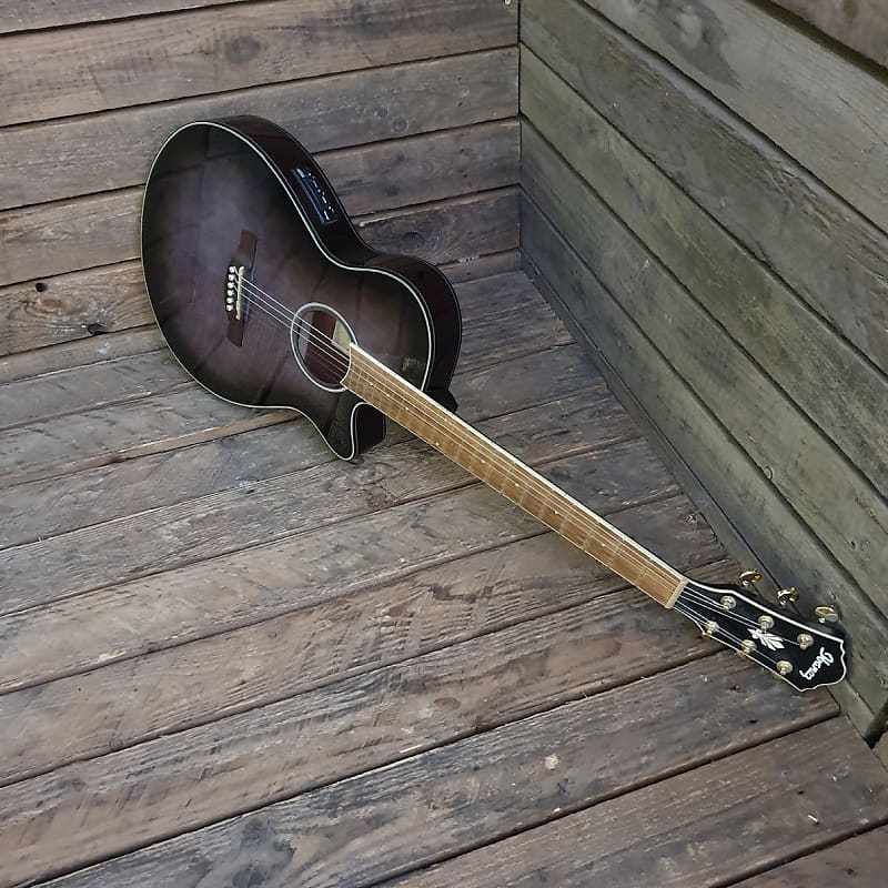 Electro Acoustic Guitar Ibanez AEG24II-TGB Trans Gray Burst