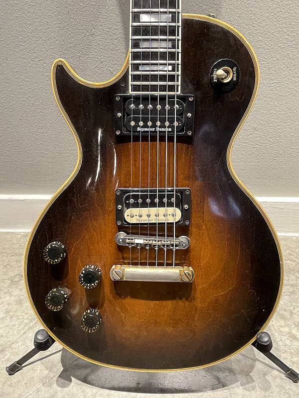 Gibson Les Paul Custom 1983 - Tobacco Burst - LEFT HANDED | Reverb