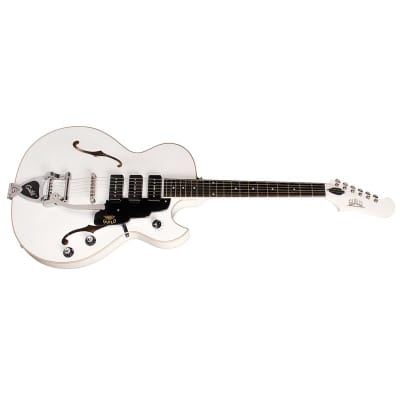 Guild Starfire I Jet 90 Newark St Hollowbody, Satin White image 7