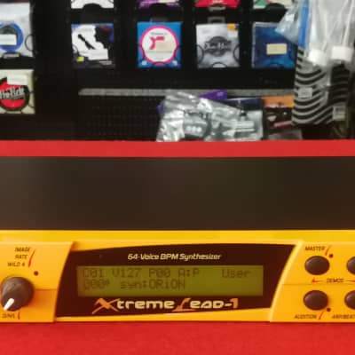 E-MU Systems Xtreme Lead-1 Rackmount 64-Voice Expandable Synthesizer 2000 - Orange