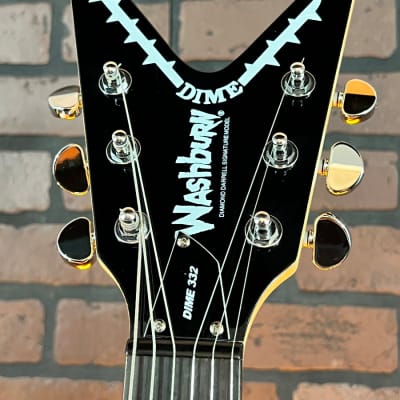 2003 Washburn Dime 332 Dimebag Darrell Signature Series Electric Guitar (Black) MINT! image 5