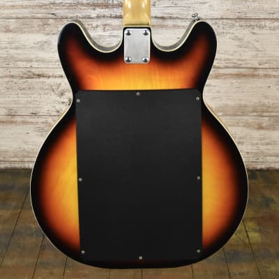 1970's MCI M340 Guitorgan Sunburst With Pedal, Cable, and OHSC Free Shipping image 6