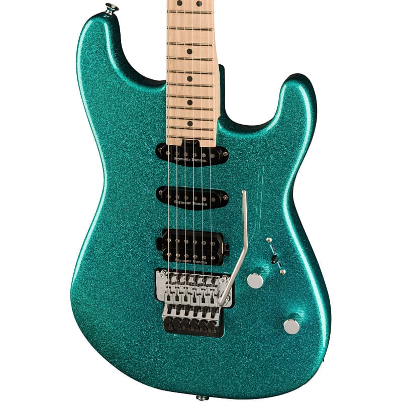 Charvel Pro-Mod San Dimas Style 1 HSS FR M Electric Guitar - Aqua Flake image 1