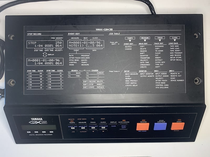 Yamaha QX5 Digital Sequencer 1988 image 1
