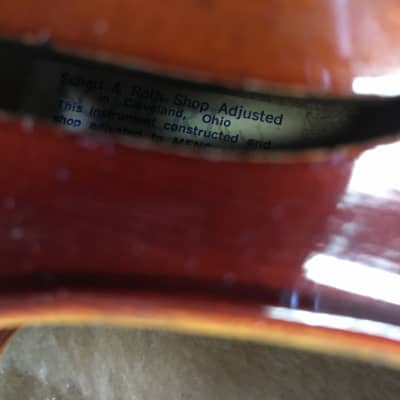 ER Pfretzschner 31/C Violin size 4/4  made in W Germany 1983 excellent condition with hard case , bows image 8