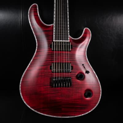 Mayones Regius 7 Electric Guitar | Trans Dirty Red Matte | Brand New | $95 Worldwide Shipping for sale