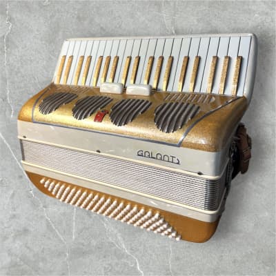 Galanti 1960s Super Dominator Accordion, black | Reverb