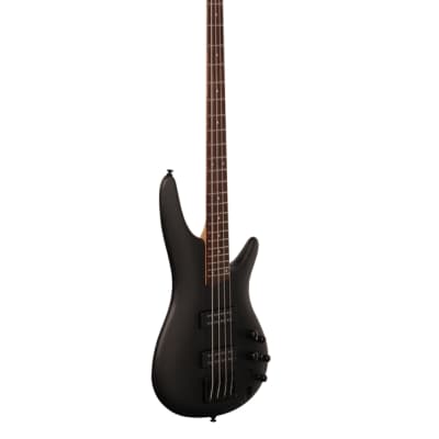 Ibanez SR300E Electric Bass Weathered Black image 8