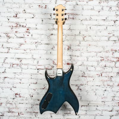 BC Rich - Platinum Series Bich - Solid Body HH Electric Guitar, Dark Blue Burst - x0926 - USED image 10