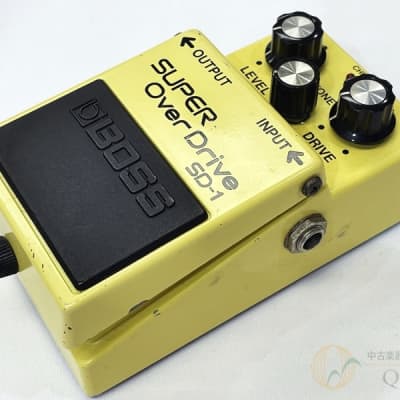 Boss SD-1 Super Overdrive 1981 - 1988 Made In Japan | Reverb