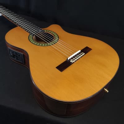 Alhambra 5P-CW-E1 Cutaway Acoustic Electric Classical Guitar w/Gig Bag image 6