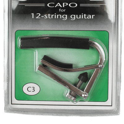 Shubb C3 Standard Capo for 12-String Guitars, Polished Nickel image 6
