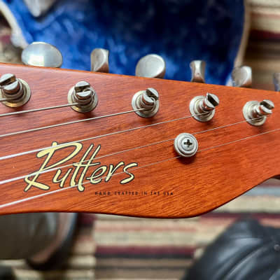 Rutters Fender Telecaster Goldtop Brazilian RW + Ron Ellis P-90s image 4