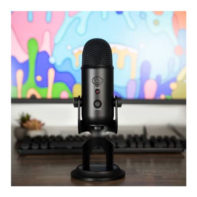 Blue yeti discount with wireless headphones