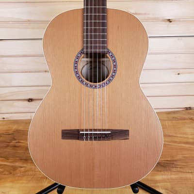 Godin Etude Nylon String Guitar with Bag - Solid Cedar Top - Cherry Back and Sides image 2