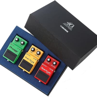 BOSS Compact Pedal Limited Edition 40th Anniversary Box Set (BOX-40) image 1