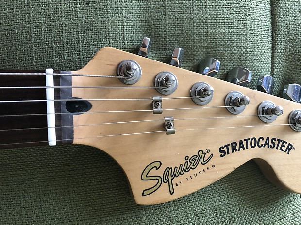 Squier stratocaster Stratocaster 2001 Olive metallic green