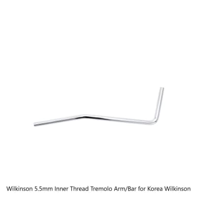 Wilkinson 5.5mm Inner Thread Tremolo Arm/Bar for Korea Wilkinson WVS50IIK/WVS50K Tremolo Bridge image 8