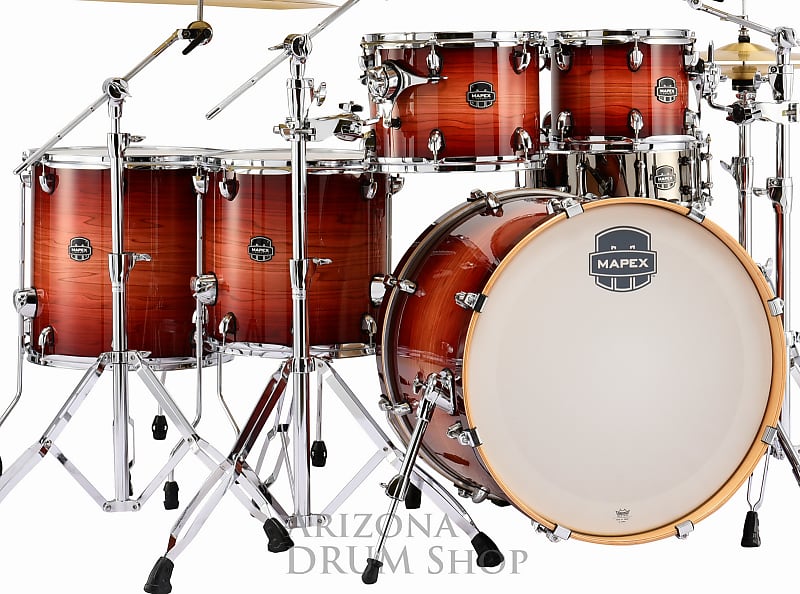 Mapex ARMORY 6 pc. Studioease  Shell Pack , Redwood Burst, In Stock! image 1
