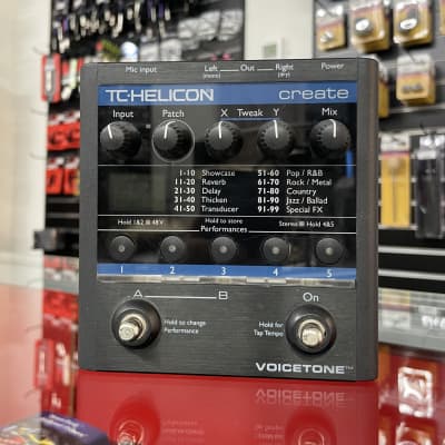 TC Helicon Voicetone Create XT | Reverb