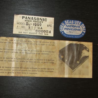 Panasonic (Technics) SP-10 MK I 1969 silver/brown image 12