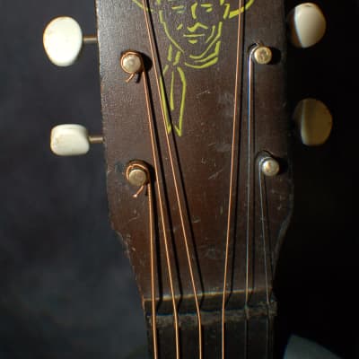 1955 Roy Rogers Cowboy Guitar 1/2 size Neck Reset Pro Setup Original Soft Shell Cowboy Case image 5