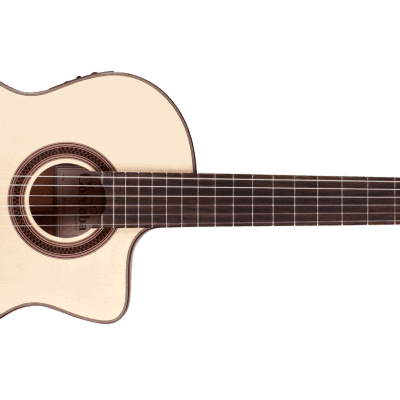 Cordoba GK Studio Flamenco Acoustic-Electric Guitar Natural, image 2