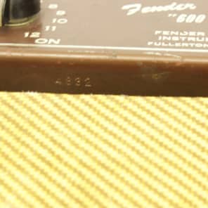 Fender Champion 600 1952 Tweed Pre-CBS 5B1 image 4