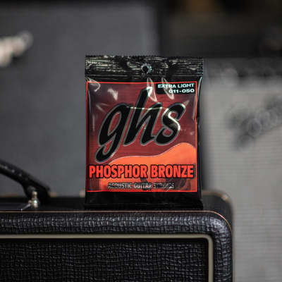 GHS S315 Phosphor Bronze EXTRA LIGHT 011-050 アコースティックギター弦 春の新作続々 - ギター 、ベース用パーツ、アクセサリー
