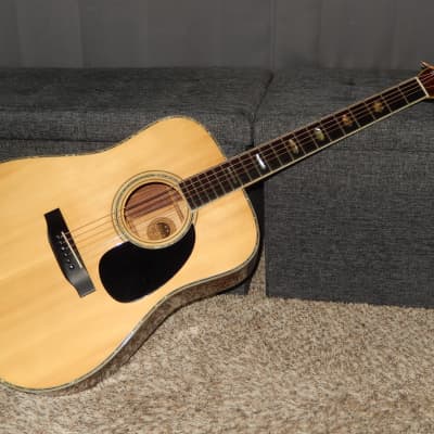 MADE IN JAPAN 1978 - MORRIS W60 - ABSOLUTELY TERRIFIC - MARTIN D41 STYLE - ACOUSTIC GUITAR image 2