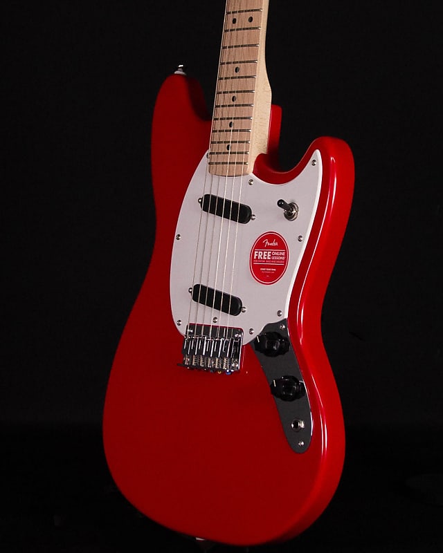 Squier Sonic Mustang Solidbody Electric Guitar - Torino Red