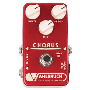 Vahlbruch Chorus pedal, NOS MN3007 analog BBD, stereo | Reverb Italia