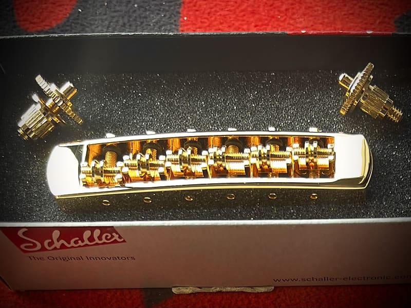 Schaller Gibson Les Paul Gold STM453 12080500 Tuneomatic Reverb