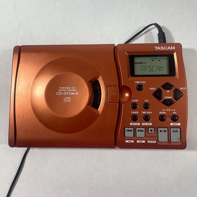 Tascam portable cd sales guitar trainer