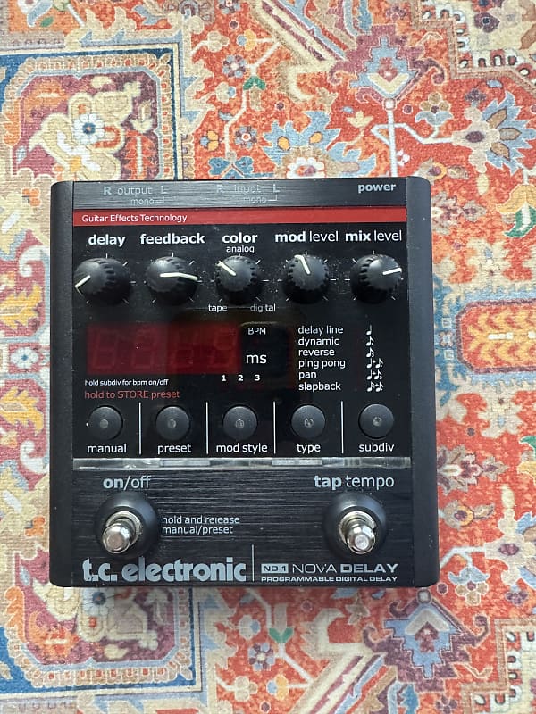 TC Electronic ND-1 Nova Delay | Reverb