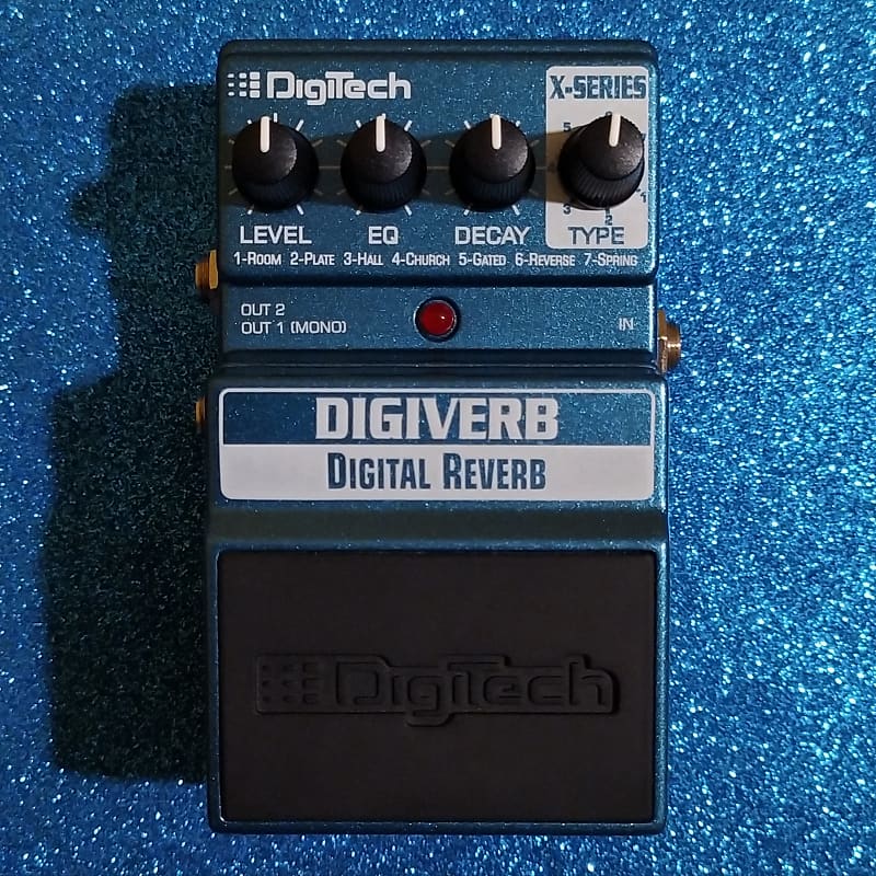 DigiTech XDV DigiVerb w/box, manual & catalog | Reverb