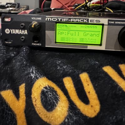 Yamaha Motif ES Rack Tone Generator 2000s - Gray