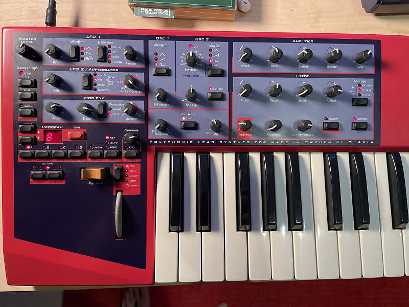Clavia Nord Lead 1 virtual analog synthesizer inc. 12 voice