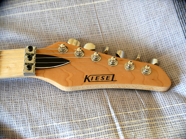Kiesel Carvin Bolt Kit Natural Strat Guitar W Floyd Rose HSS USA