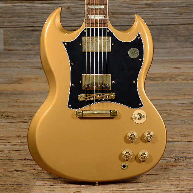 Gold sales sg guitar