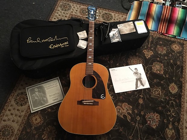 Epiphone paul cheap mccartney 1964 texan