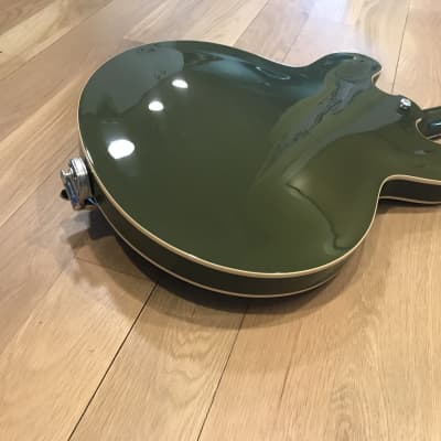 2020 Chris Cornell-Style Gibson ES-335 Olive Drab Modified ES335 Lollar Lollartron Bigsby Tron w/OHSC 8.5 LBS image 14