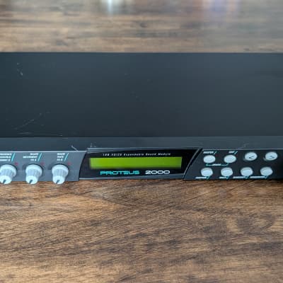E-MU Systems Proteus 2000 Rackmount 128-Voice Sampler Module 1999 - Black