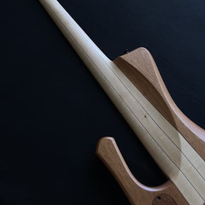 MGbass New Extreman fretless 5 strings 2023 Satin pickup bartolini image 4