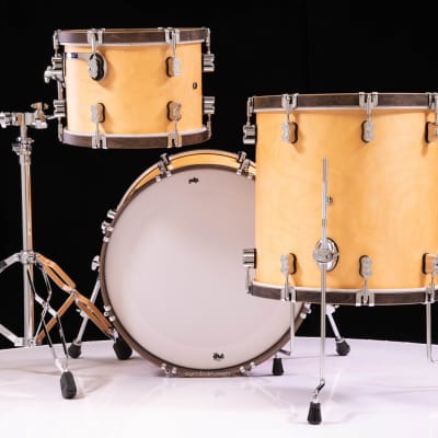 PDP Concept Classic 3pc 22" - Natural / Walnut Hoops w/ STM Mount image 2