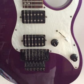 Washburn  MG-42 1993 Metallic Purple Electric Guitar image 2