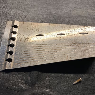 Kay Tailpiece 1950s 1960s Nickel image 2